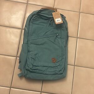 Fjallraven Green Backpack Brand New with Tags Unisex